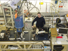 Prof. Andrei Pimenov in his Lab